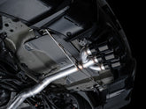 AWE Track Edition Exhaust for DE5 Integra Type-S - Triple Diamond Black Tips - Mounted